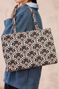 Fineur Canvas Tote Bag BlushLeaf