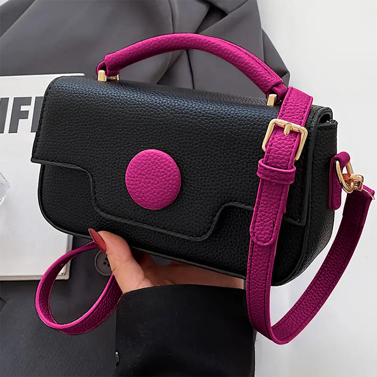 Fineur - Dot Luxe Crossbody Bag - Black