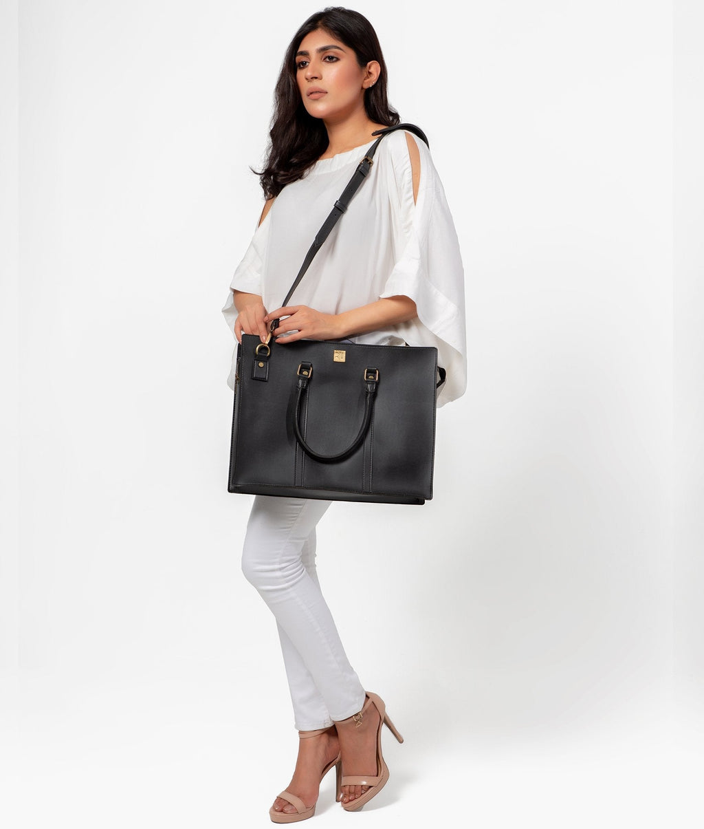 RTW Creation - Black laptop bag