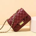 Fineur - Quilted DockLock Crossbody Bag ~ Red