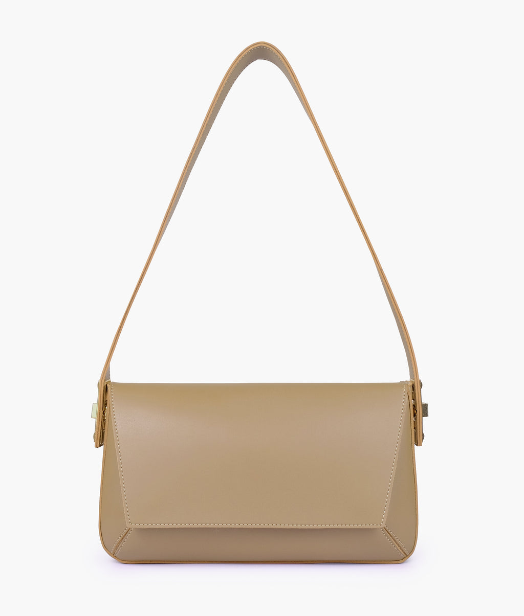 RTW Creation - Coffee mini flap bag