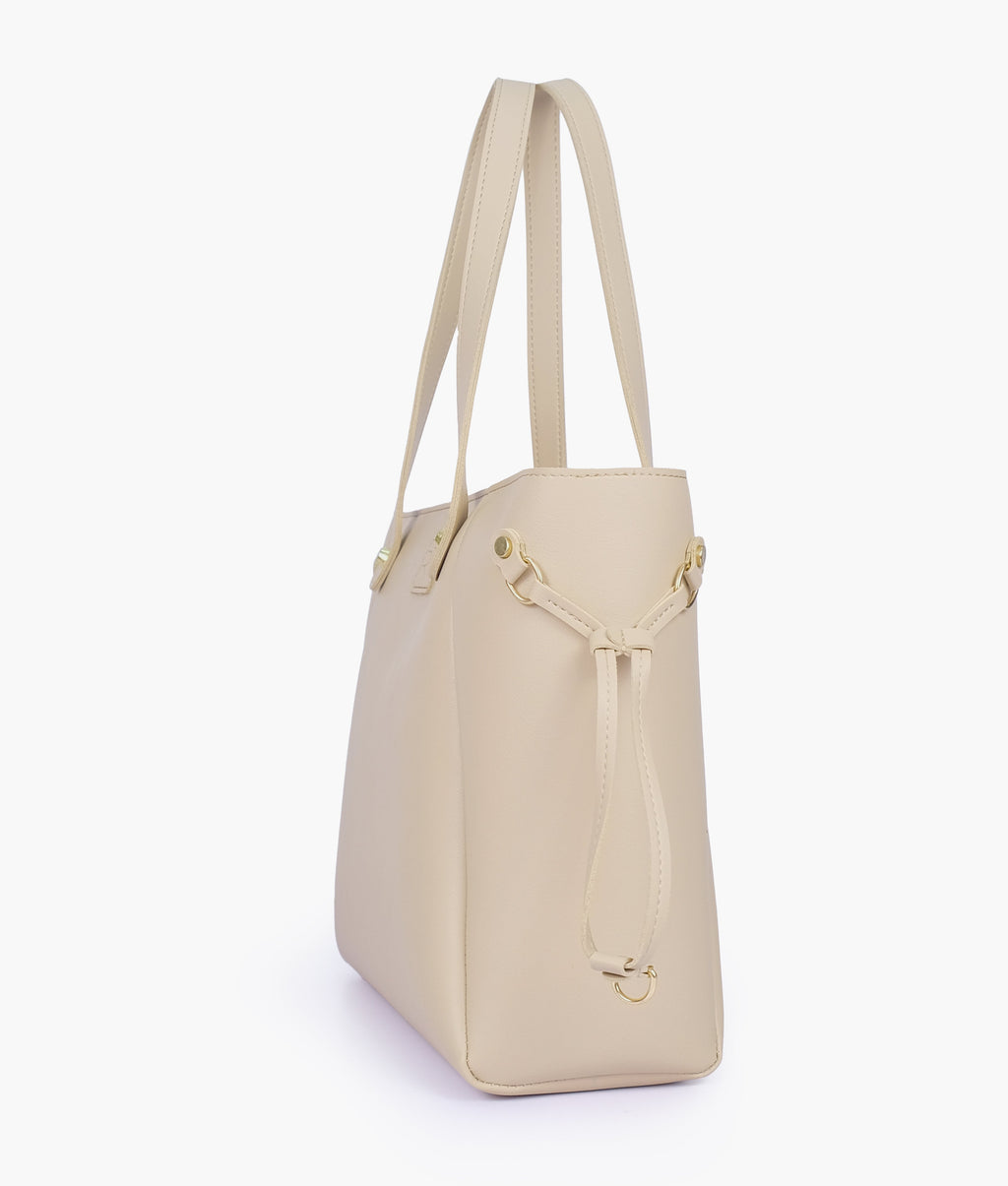 RTW Creation - Off-white minimalist tote