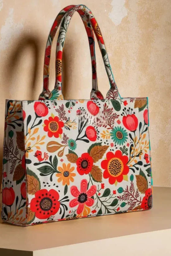 Fineur Canvas Tote Bag SunFlower